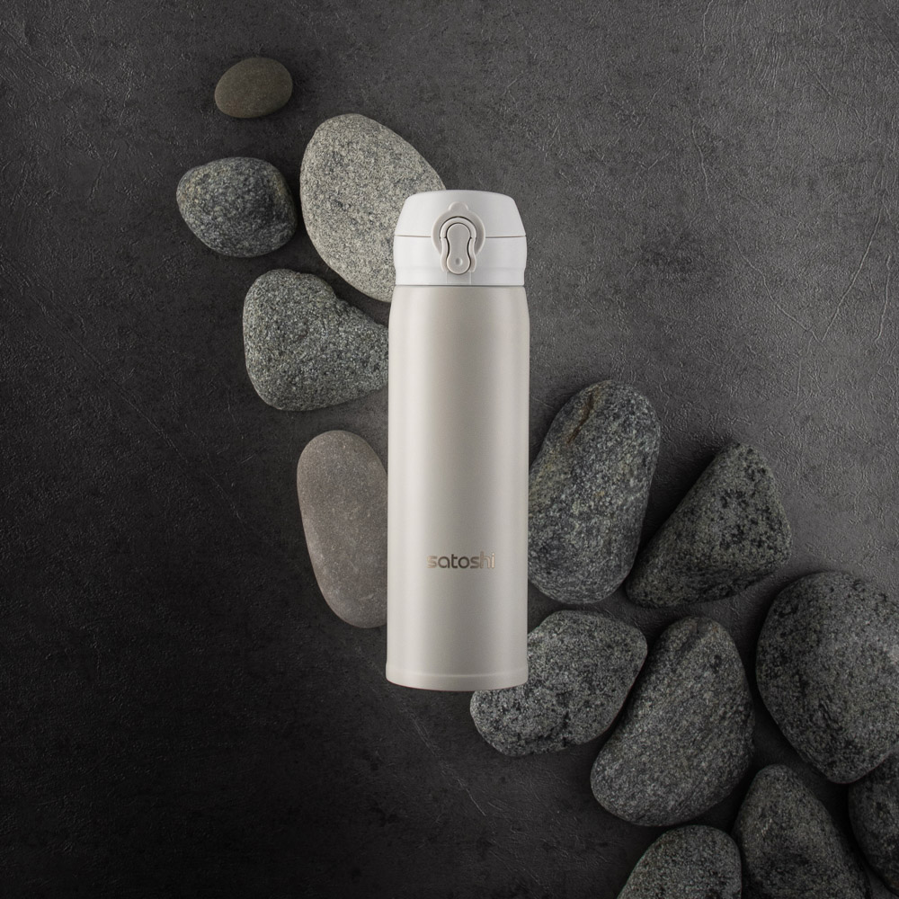 SATOSHI Термос-кружка с крышкой на защелке, 450мл, нерж. сталь, арт.№ 841-762