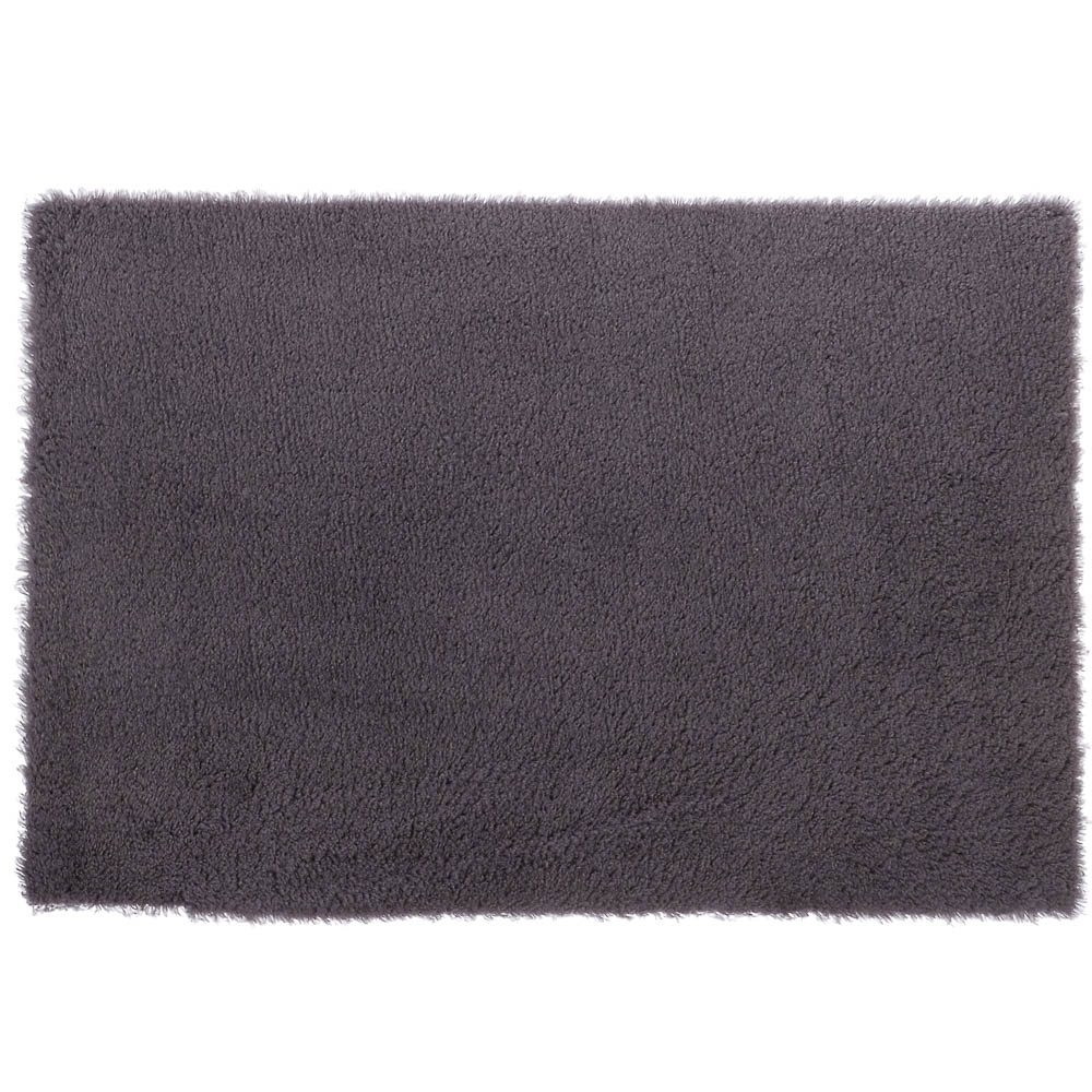 Коврик плюшевый 40х60 т.серый 03, арт.№ 462-843