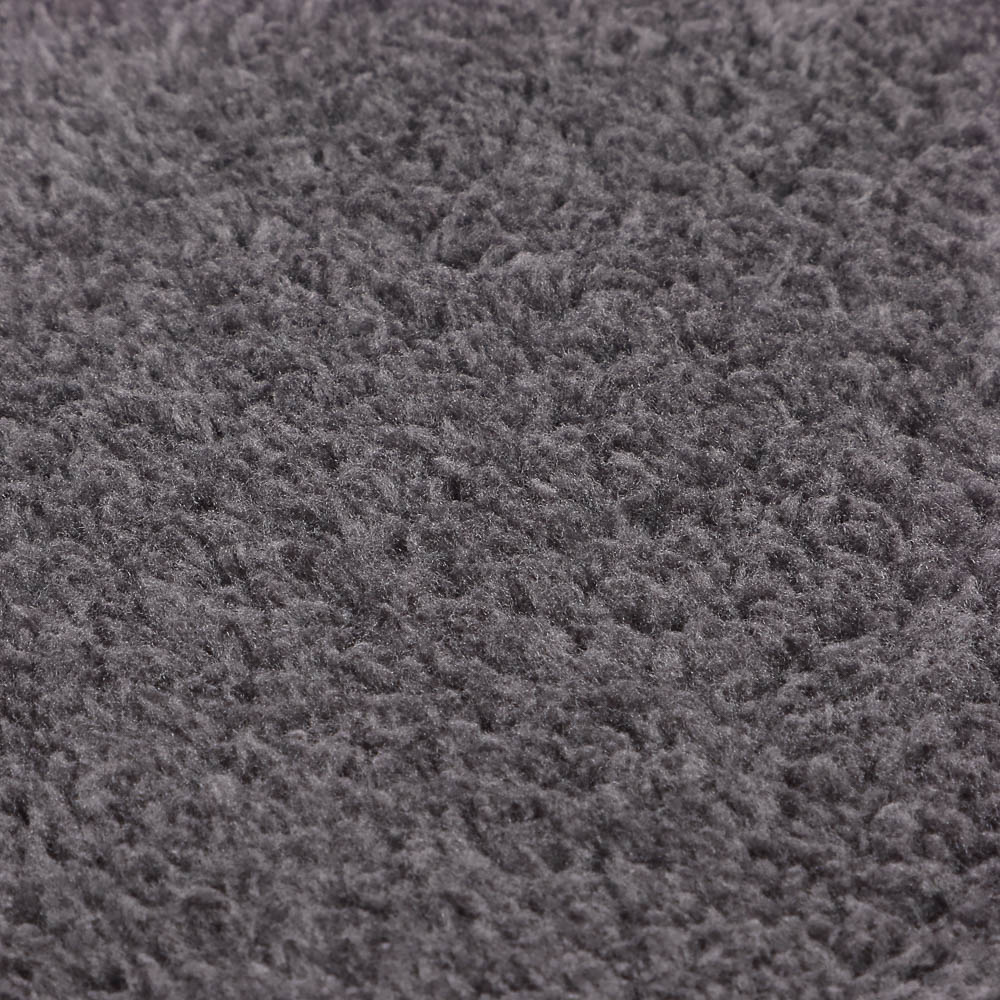Коврик плюшевый 40х60 т.серый 03, арт.№ 462-843