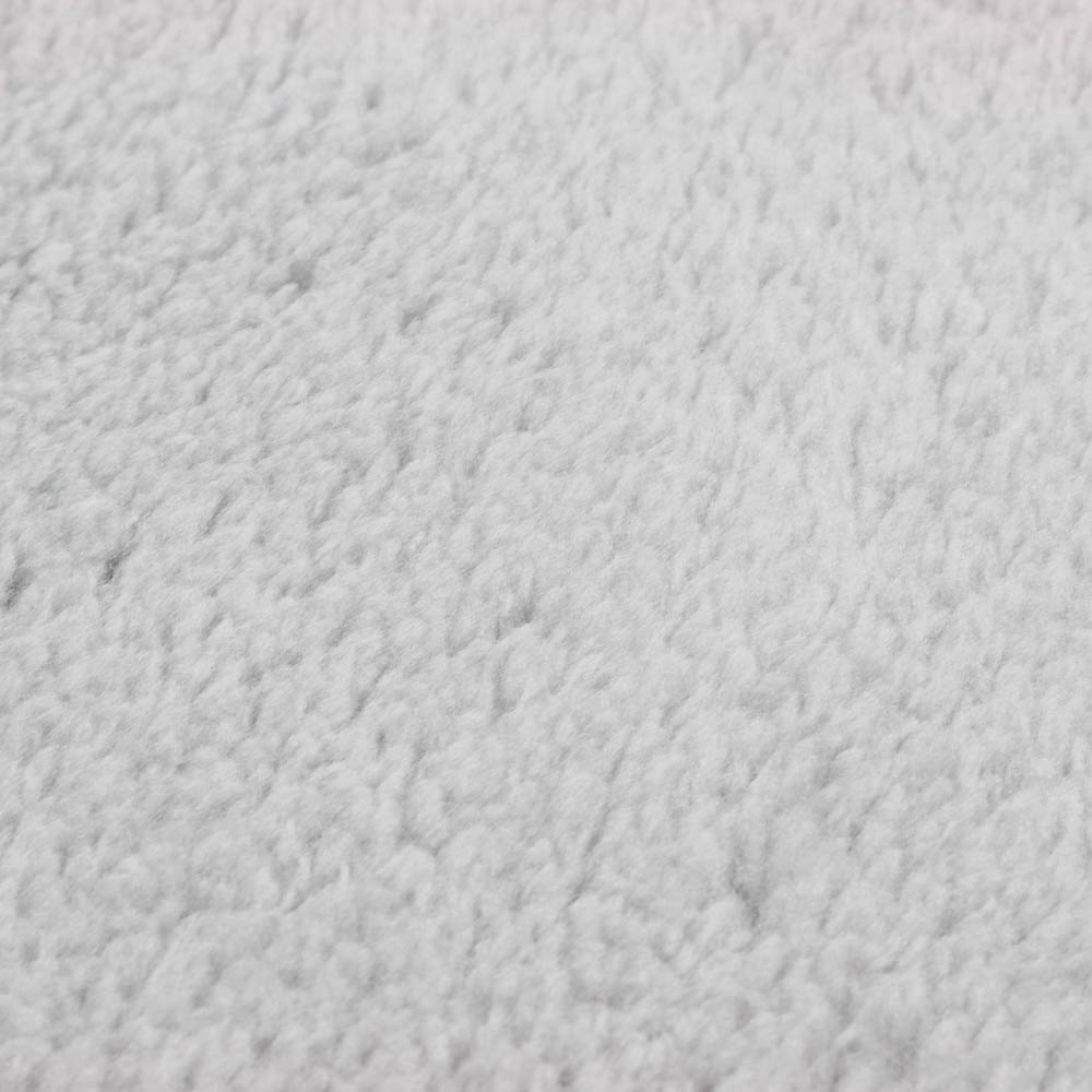 Коврик плюшевый 50х80 серый 02, арт.№ 462-845