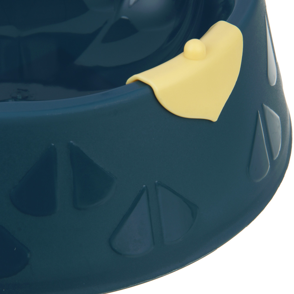 VETTA Миска для домашних животных пластмасса, 6х18 см, 480 мл, с листиком, арт.№ 273-138