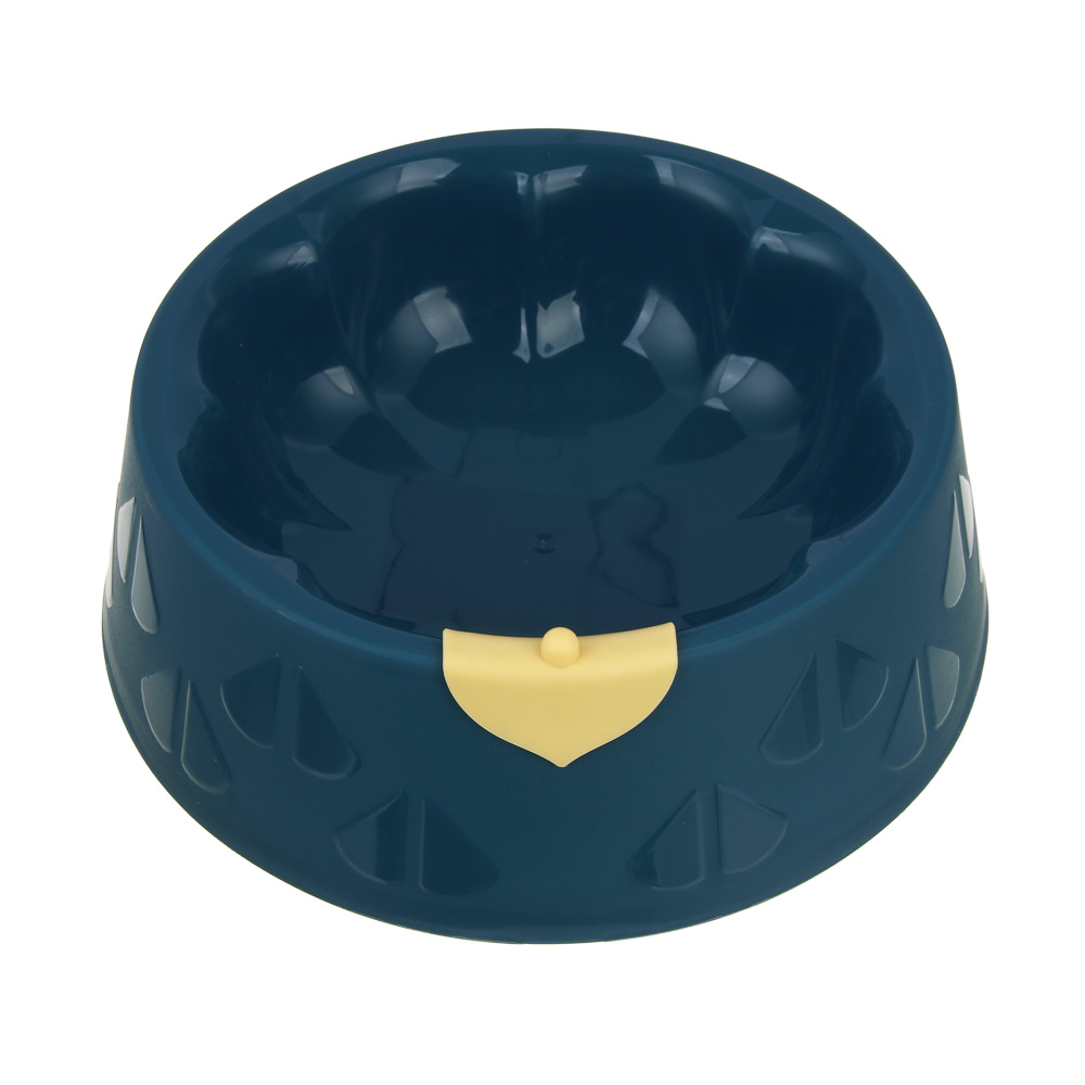 VETTA Миска для домашних животных пластмасса, 6х18 см, 480 мл, с листиком, арт.№ 273-138