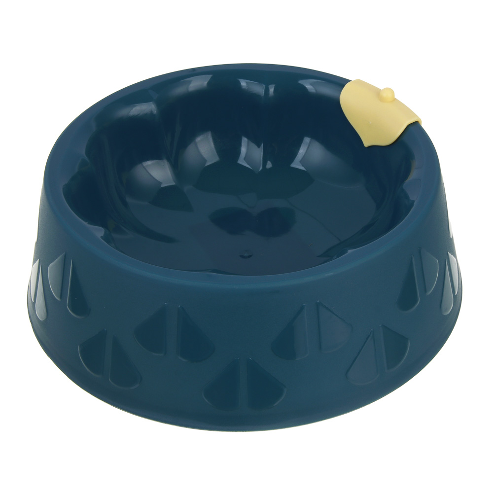 VETTA Миска для домашних животных пластмасса, 6х18 см, 480 мл, с листиком, арт.№ 273-138