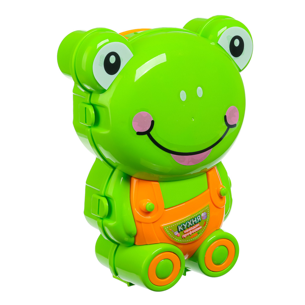 ИГРОЛЕНД Чемодан в виде животных -профессии, 20 пр., ABS, 19х24х8 см, 6 дизайнов, арт.№ 294-140