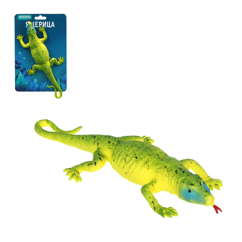 Фигурки в виде Рептилий, ИГРОЛЕНД, резина, 27-34см, арт.№ 274-181