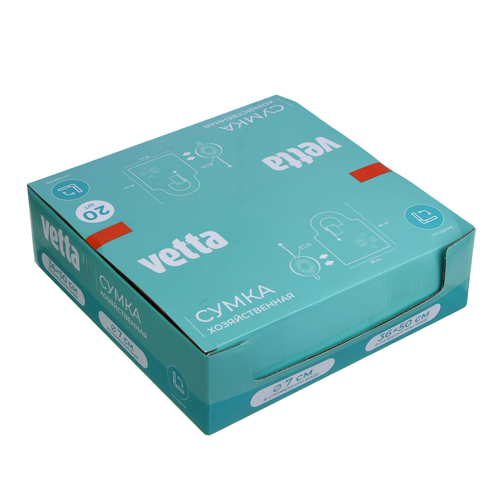 Сумка-хозяйственная тм VETTA, 36х50 см, полиэстер, арт.№ 467-255