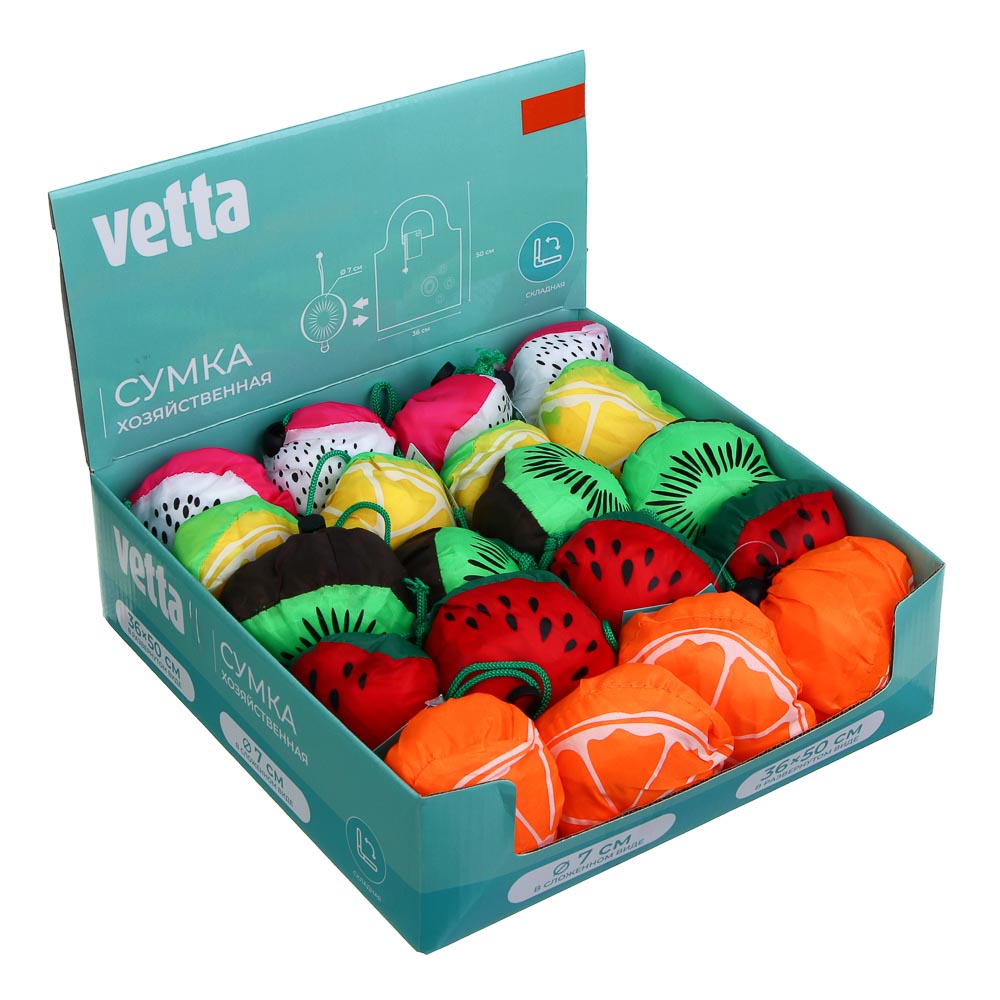 Сумка-хозяйственная тм VETTA, 36х50 см, полиэстер, арт.№ 467-255