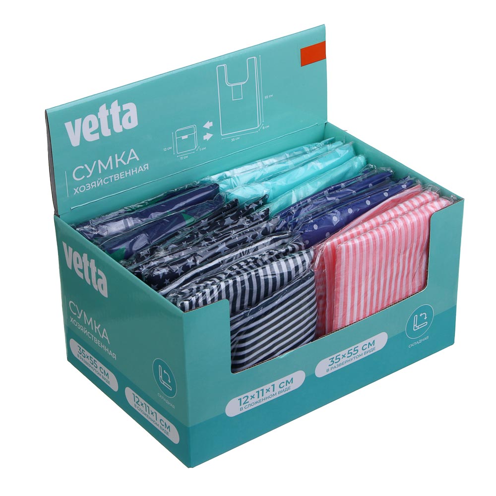 Сумка-хозяйственная тм VETTA, 35х55 см, полиэстер, арт.№ 467-257