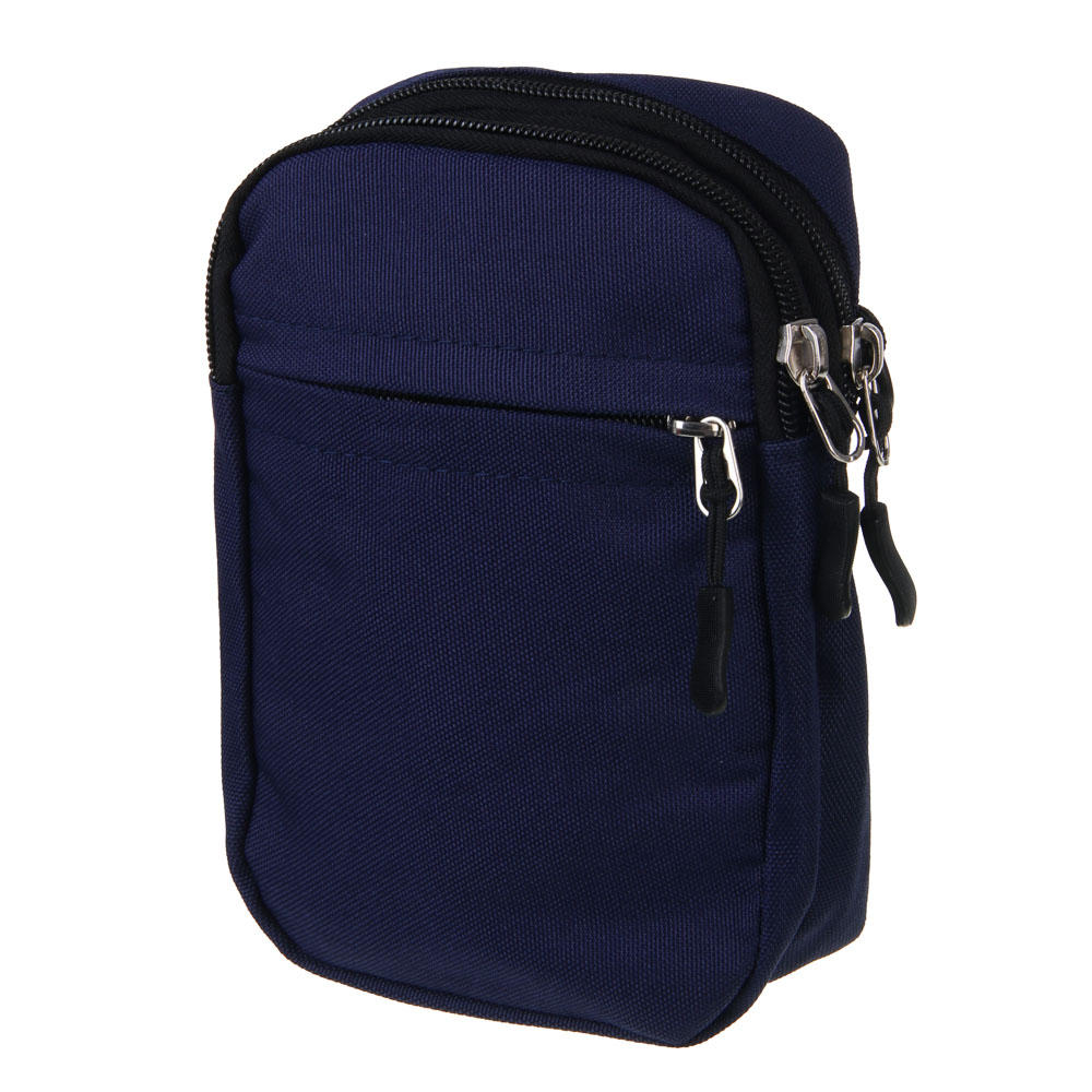 ЮL Сумка на длинном ремне, полиэстер, 13х19х4см, 4 цвета, арт.№ 337-040