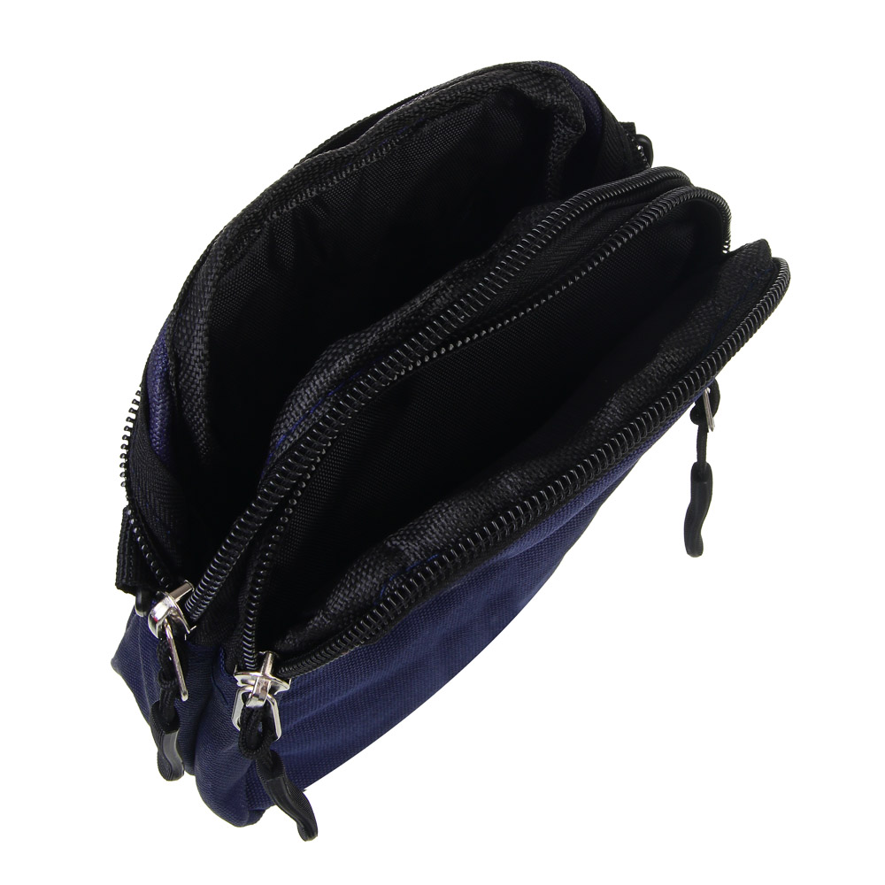 ЮL Сумка на длинном ремне, полиэстер, 13х19х4см, 4 цвета, арт.№ 337-040