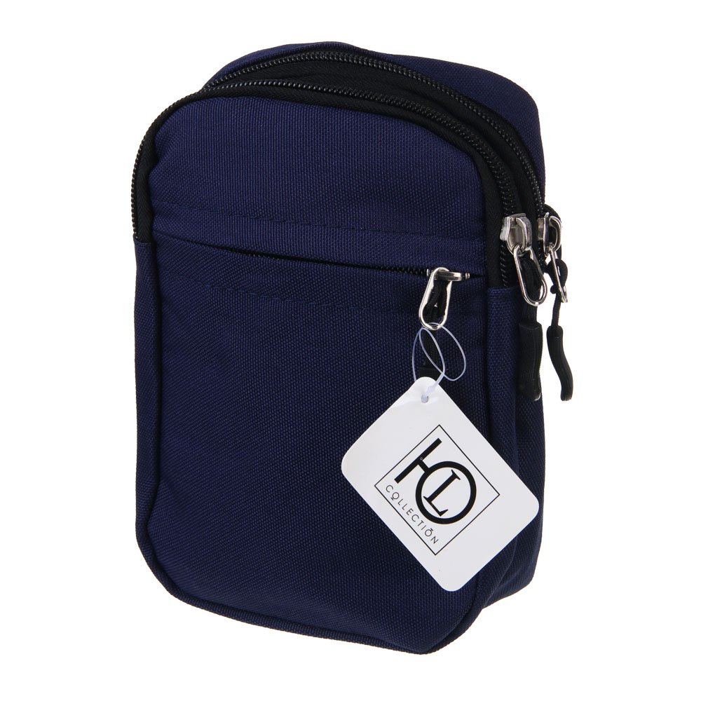 ЮL Сумка на длинном ремне, полиэстер, 13х19х4см, 4 цвета, арт.№ 337-040