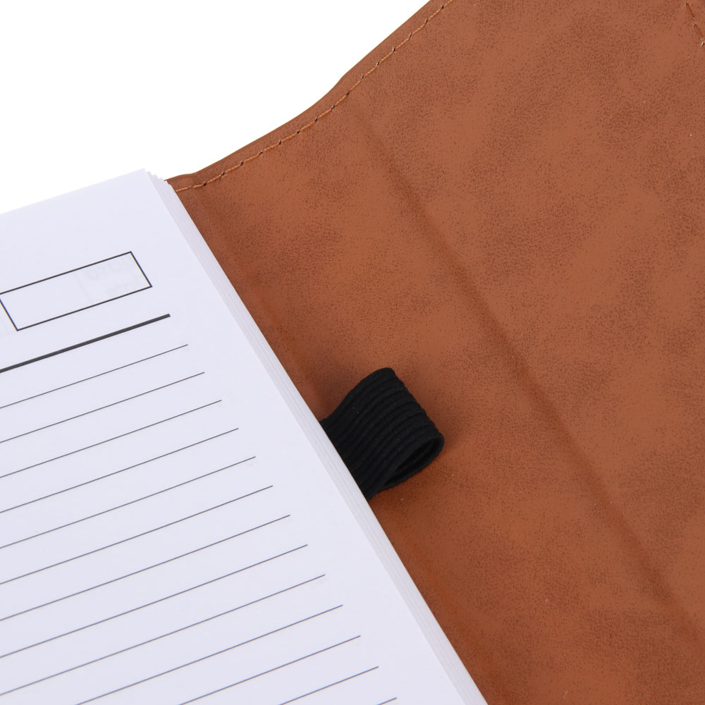 Ежедневник недатированный "ПРОВАНС" А5, 320 страниц, твердая обложка искусственная кожа, клапан, магнитная застежка, коричневый, арт.№ 572-248