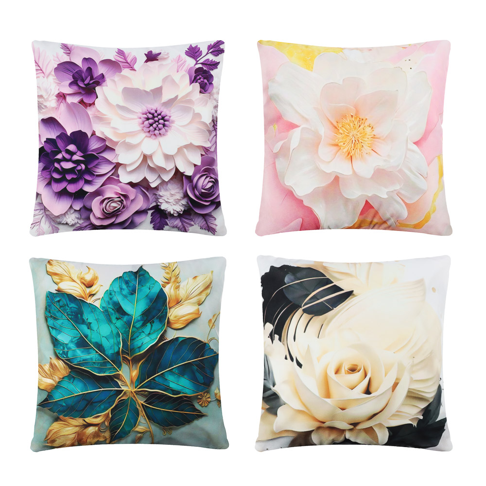 PROVANCE Миэль Чехол декоративный на подушку, 40х40см, 100% полиэстер, 8 дизайнов, арт.№ 497-102