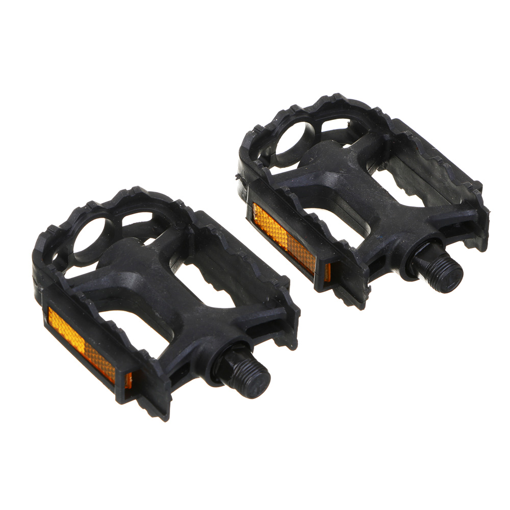 Педали велосипедные, тм BY SPORT, 2шт, 10.5х7.5см, пластик, металл, арт.№ 195-007