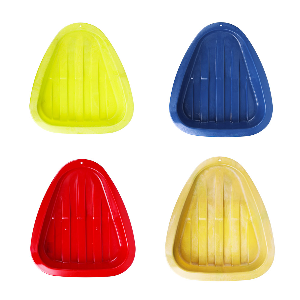 Ледянка треугольник, пластик, 43х37х7см, арт.№ 112-010