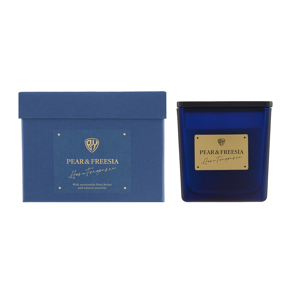 BY Свеча ароматизированная Deluxe Nobile, 200 гр. Pear&Freesia, арт.№ 412-236