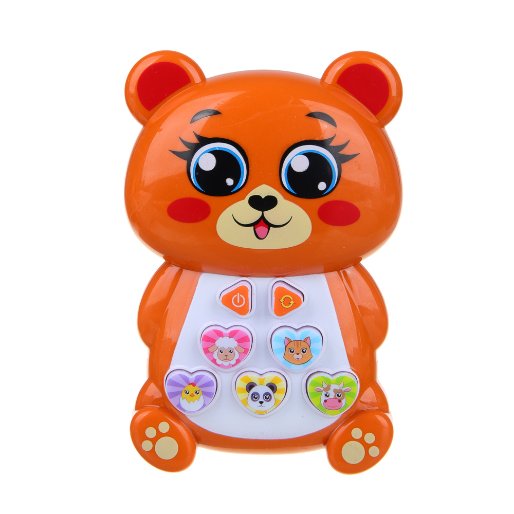 ИГРОЛЕНД Музыкальная игрушка "Питомец", 2хАА, свет, звук, пластик, 14.5х19х5.5см, арт.№ 272-770