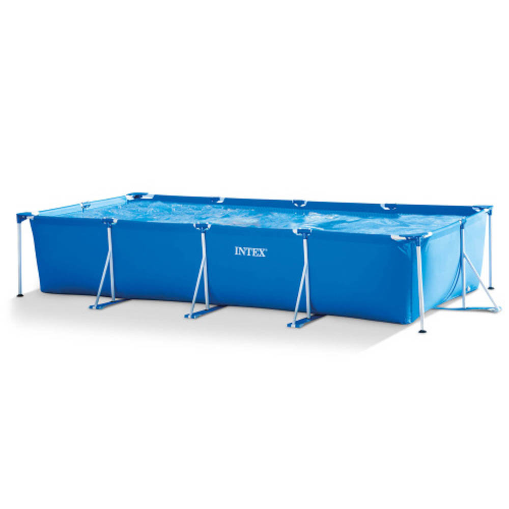 INTEX Бассейн каркасный Rectangular Frame 450x220х84см 7127л, 28273NP, арт.№ 359-019