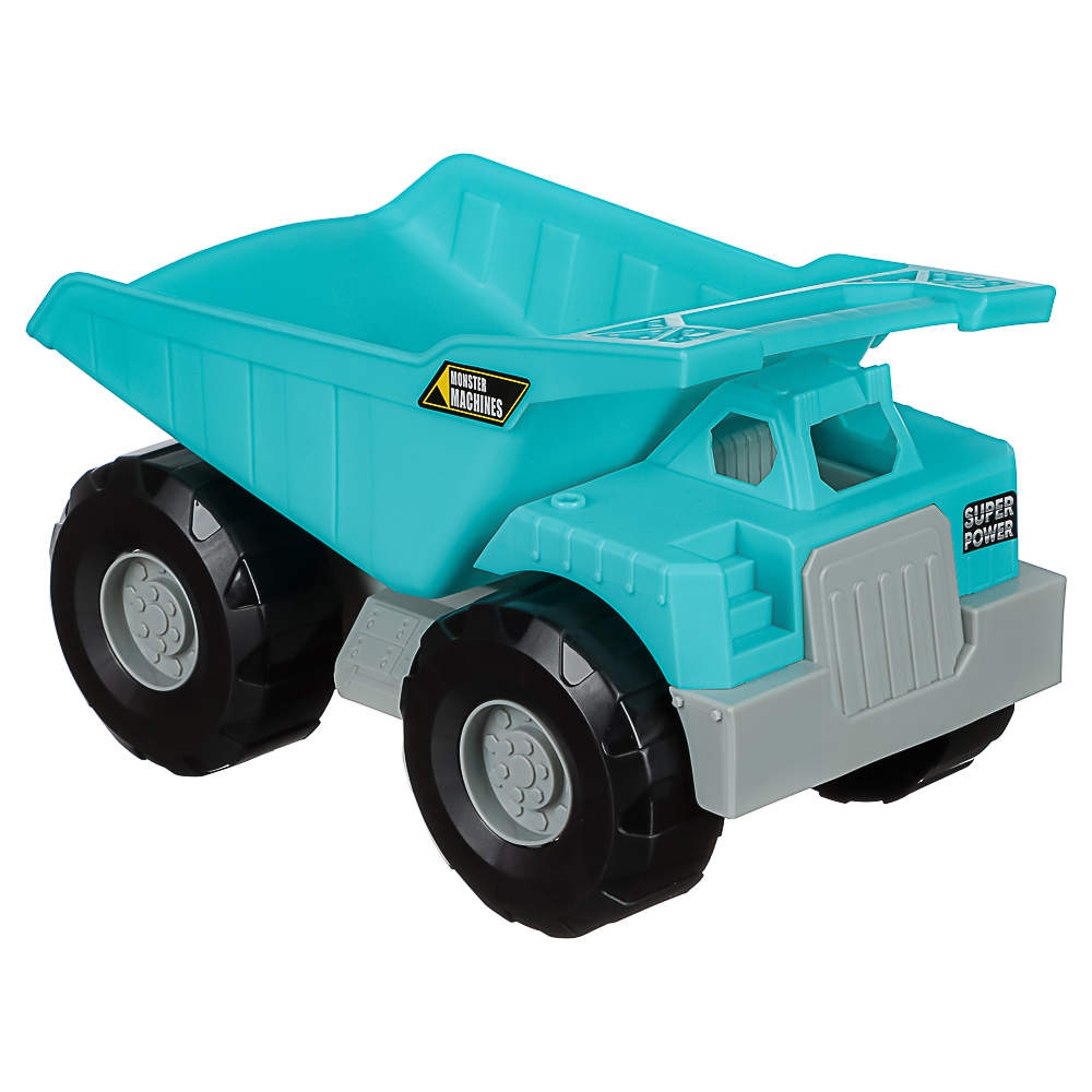 ИГРОЛЕНД Игрушка самосвал большой, пластик, 15x26x15 см, 4 дизайна, для детей 3+, арт.№ 292-464