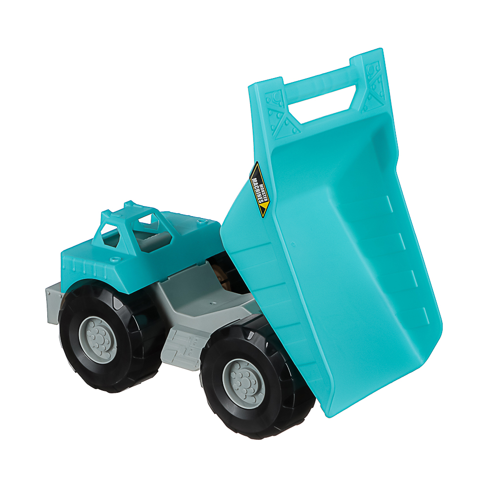 ИГРОЛЕНД Игрушка самосвал большой, пластик, 15x26x15 см, 4 дизайна, для детей 3+, арт.№ 292-464