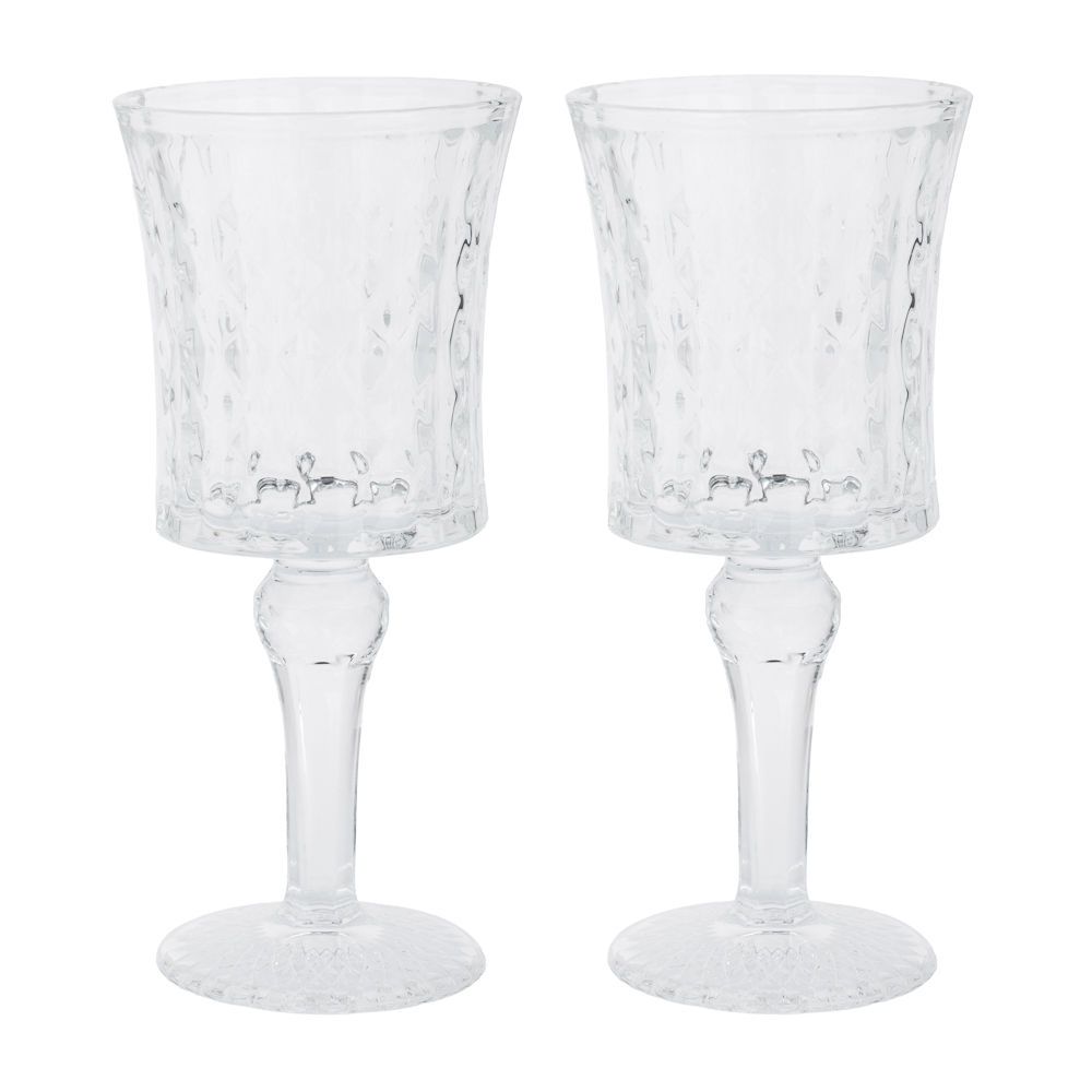 Набор бокалов для вина тм MILLIMI Грейс, 230мл, стекло, 2 шт, арт.№ 878-701