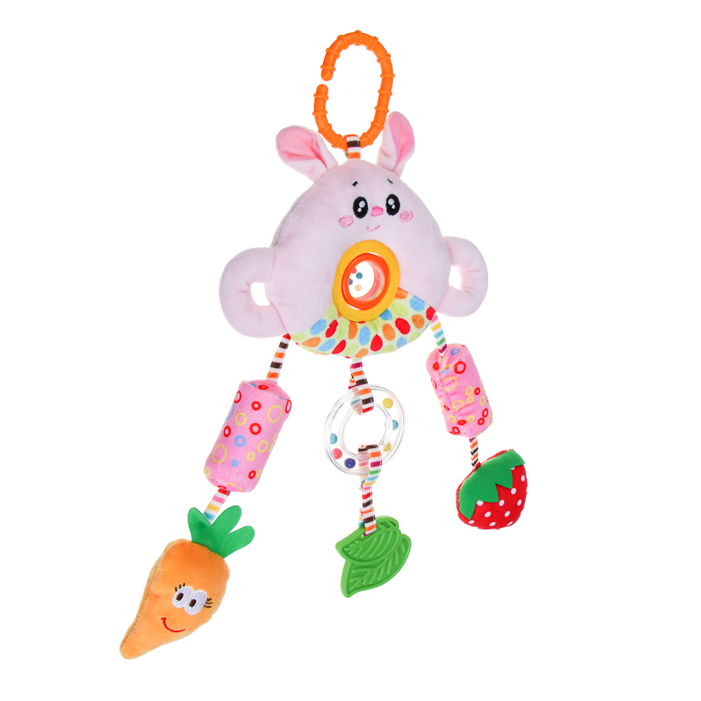 ЕРМАК Игрушка-погремушка детская, подвесная, арт.№ 732-148