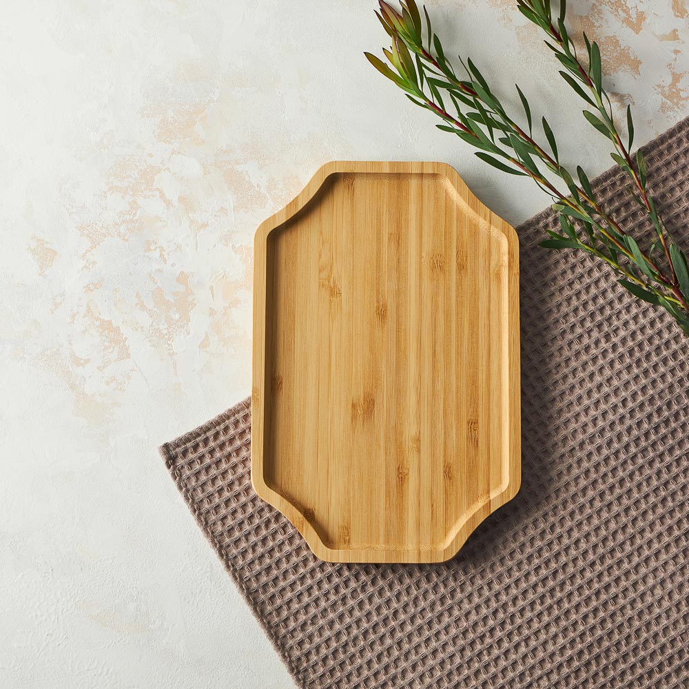 VETTA Поднос сервировочный, бамбук, 26,2х17,4х1,5см, арт.№ 883-003