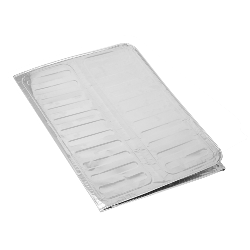 Экран защитный от брызг тм VETTA, 32,5х84см, алюминий, арт.№ 438-209