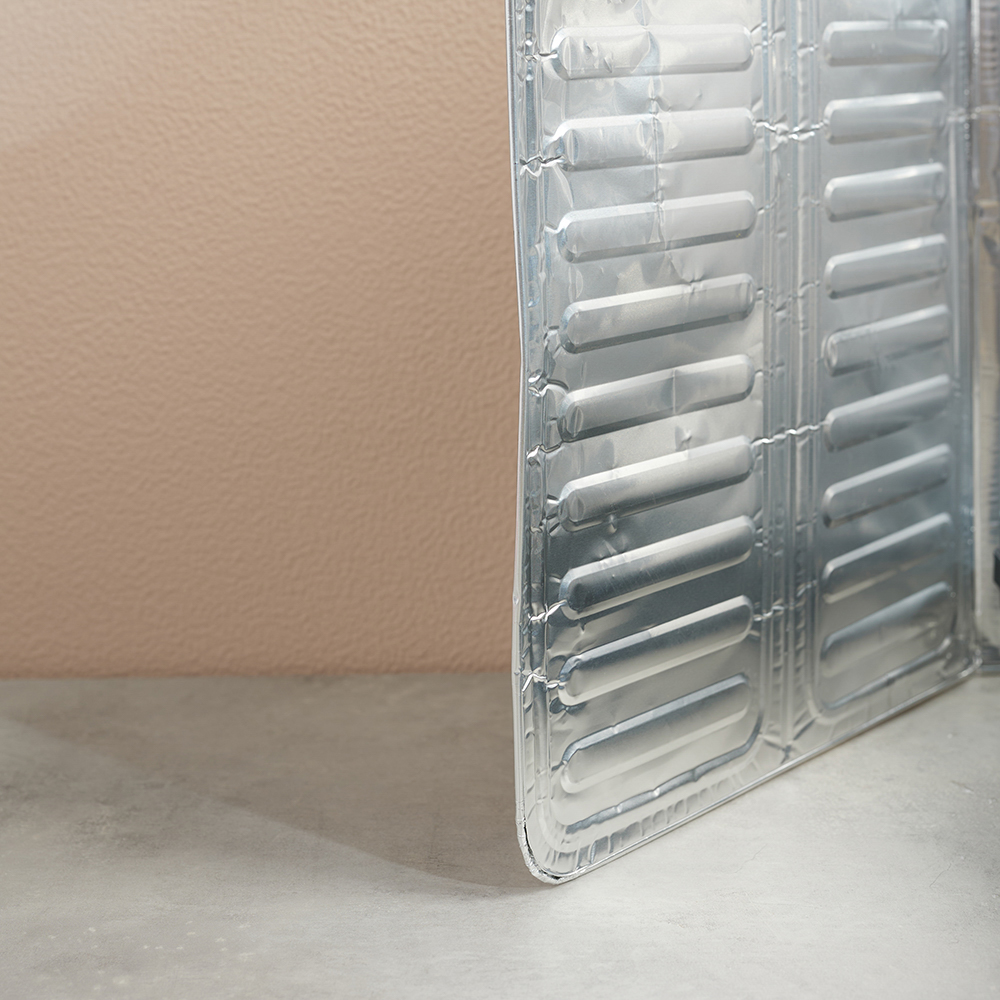 Экран защитный от брызг тм VETTA, 32,5х84см, алюминий, арт.№ 438-209