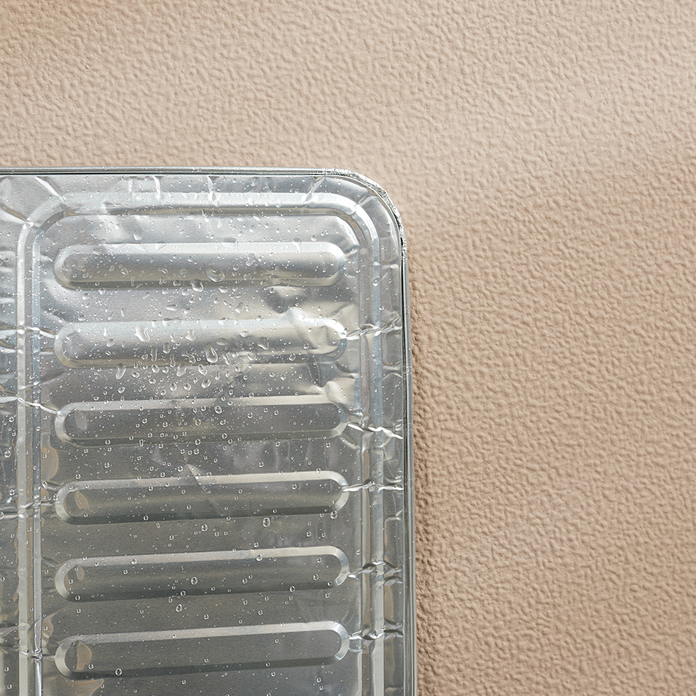 Экран защитный от брызг тм VETTA, 32,5х84см, алюминий, арт.№ 438-209