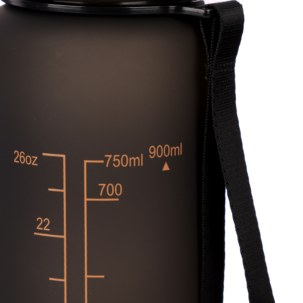 SILAPRO MAX Бутылка спортивная с замком, BLACK, 900мл, PC, арт.№ 088-040