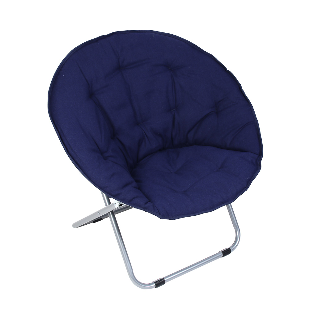 РУССО ТУРИСТО Кресло круглое, до 100кг, 80x80x78см, сталь d22мм, арт.№ 121-096