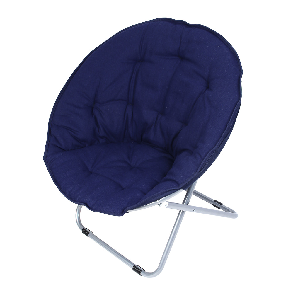 РУССО ТУРИСТО Кресло круглое, до 100кг, 80x80x78см, сталь d22мм, арт.№ 121-096