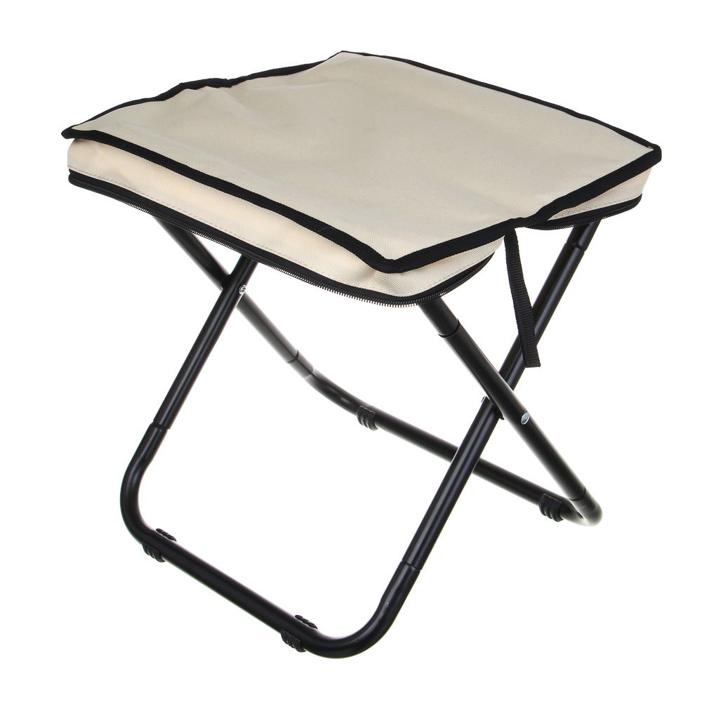 Табурет компактный тм РУССО ТУРИСТО, до 90 кг, 32х27х34см, оксфорд 600D, сталь d13мм, арт.№ 121-097