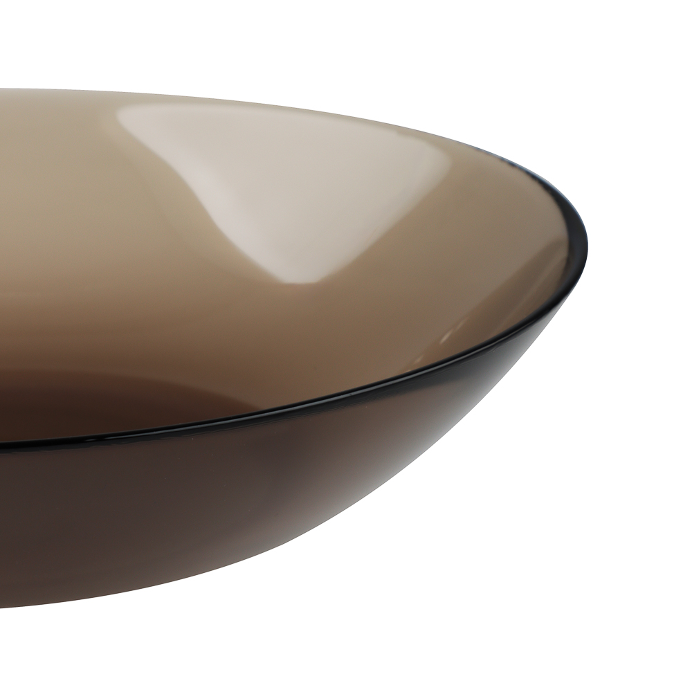 Luminarc Эклипс Амбьянте Тарелка глубокая 20,8 см, дымчатое стекло, арт.№ 877-452