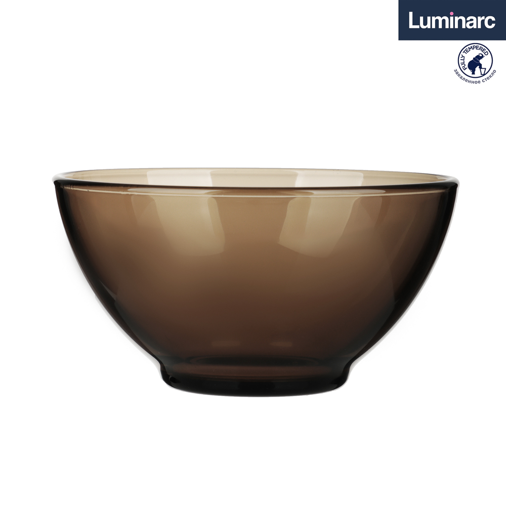 Luminarc Эклипс Амбьянте Салатник 12 см, дымчатое стекло, арт.№ 877-608