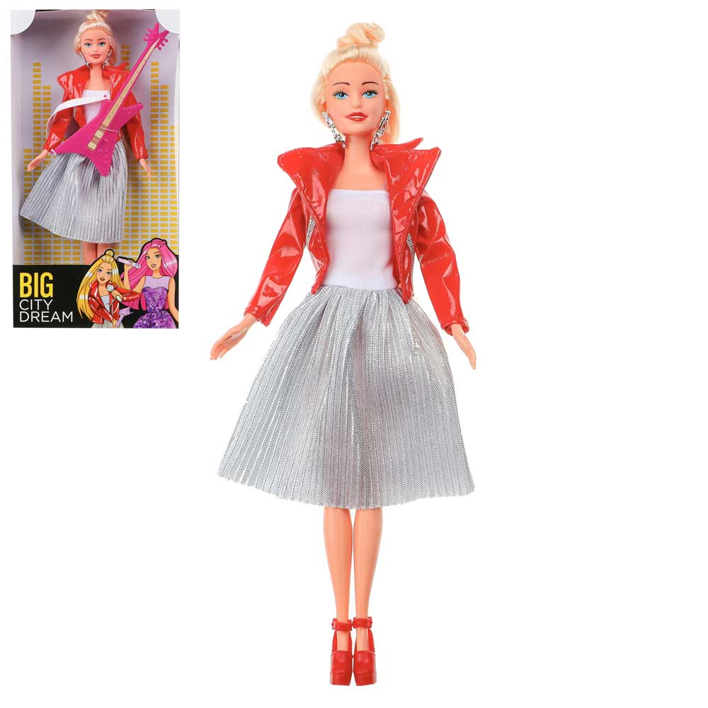 ИГРОЛЕНД Кукла Любимая профессия с аксессуарами, 29см, 6-7пр, ABS, PVC, текстиль, 20х31х5см, 4 диз., арт.№ 267-875