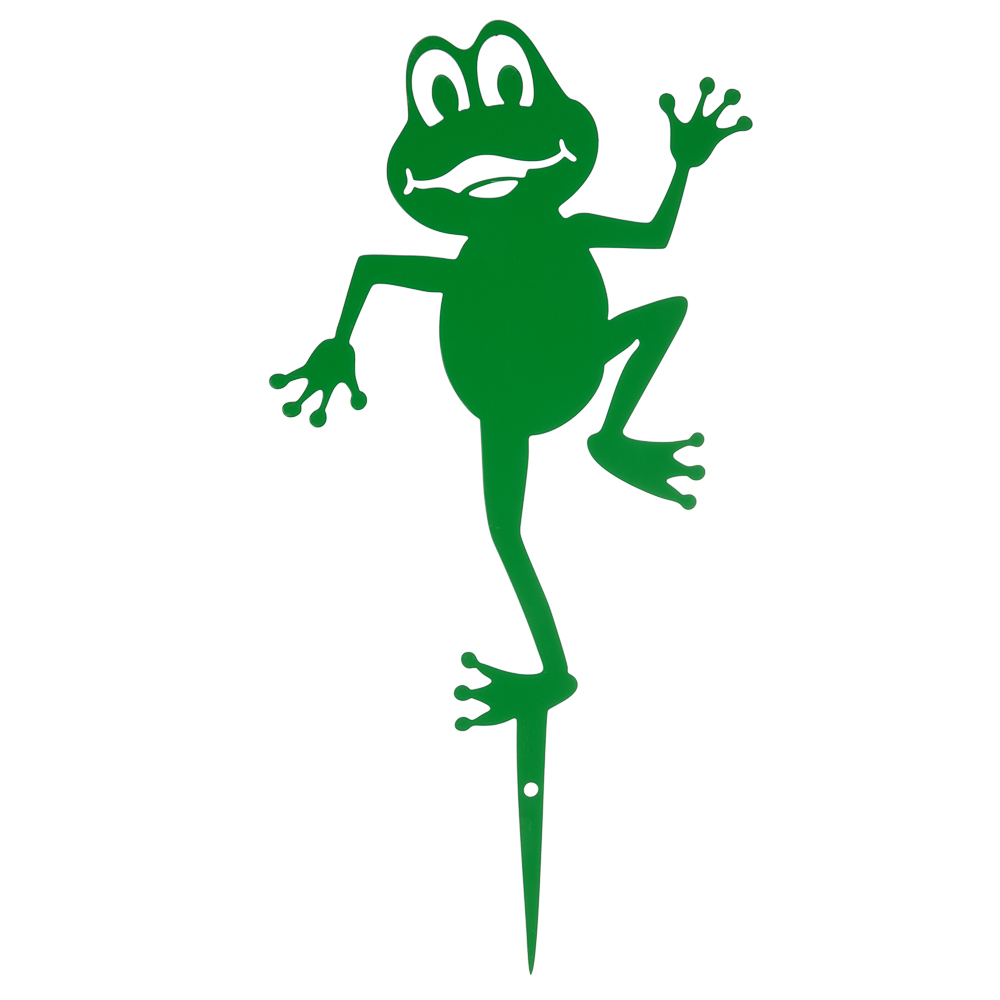 Фигура садовая Лягушка малая, металл, 27 см, арт.№ 162-226