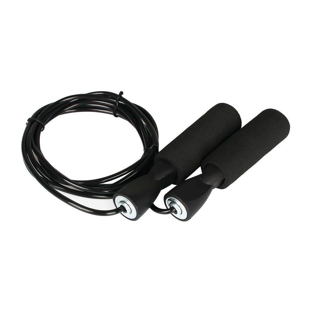 SILAPRO Скакалка 0,4см x 2,8м, рукоять 13см, ПВХ, ПП, EVA, 5 цветов, арт.№ 190-014