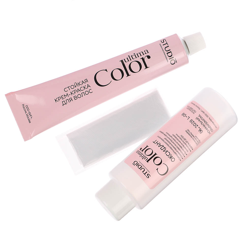 Краска для волос STUDIO Ultima Color 3.73 Горький шоколад,100мл, арт.№ 972-056