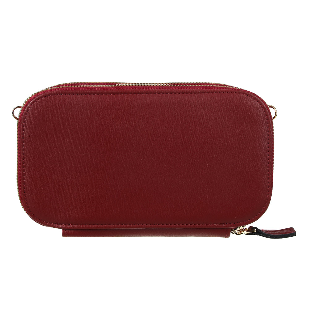 ЮL Кошелек-сумочка на длинном ремне, ПУ, 19,5х10,5см, 4 цвета, КК21-16, арт.№ 303-918