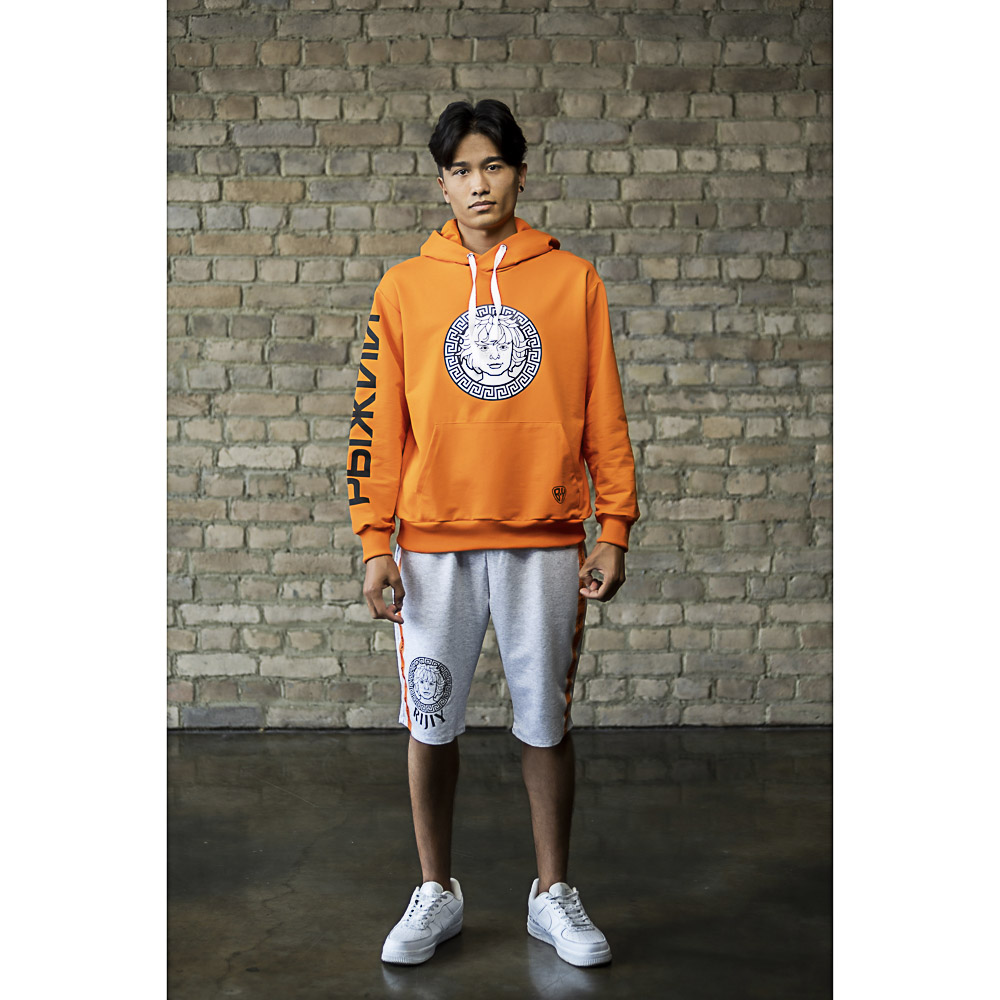 BY Шорты мужские LOGO, хлопок, р-р S-2XL, 3 цвета, арт.№ 838-071