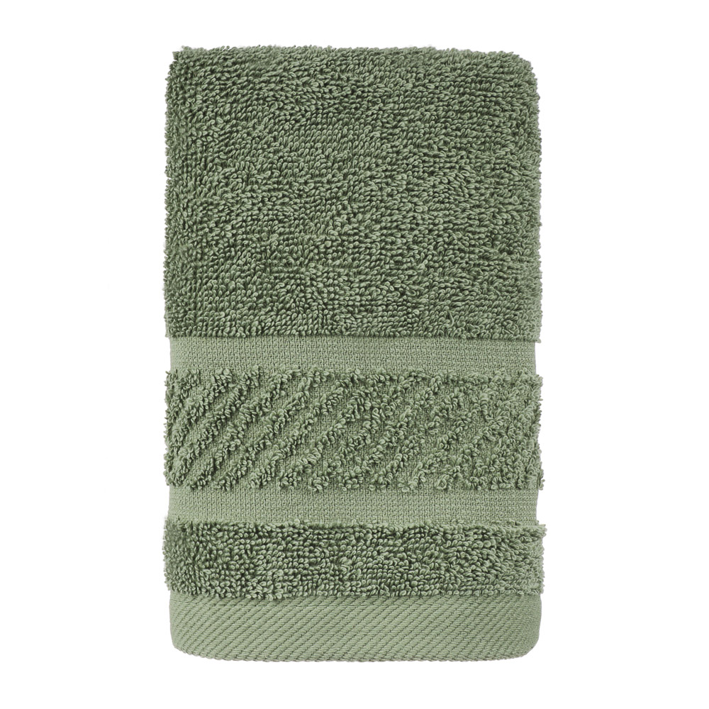 PROVANCE Виана Полотенце махровое, 100% хлопок, 30х70см, зеленый, арт.№ 484-025