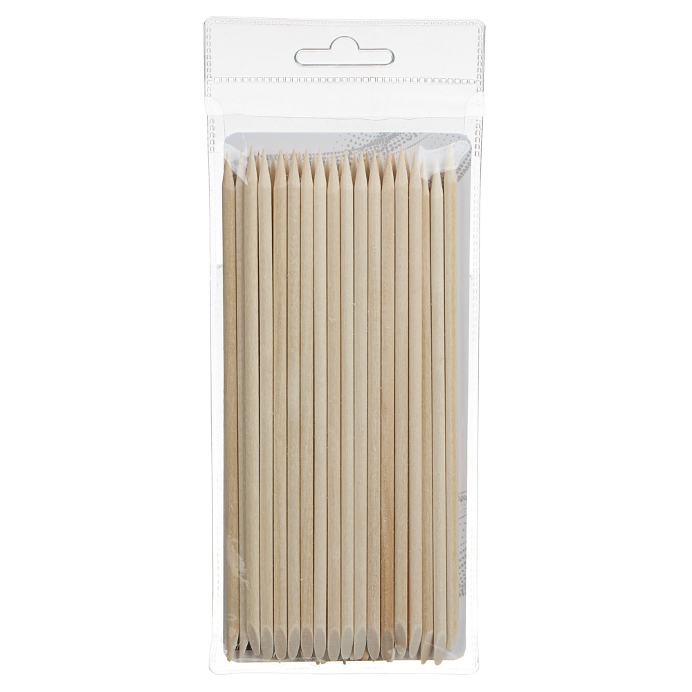 ЮНИLOOK Палочки для маникюра 30шт, дерево, 14,8см, арт.№ 305-375