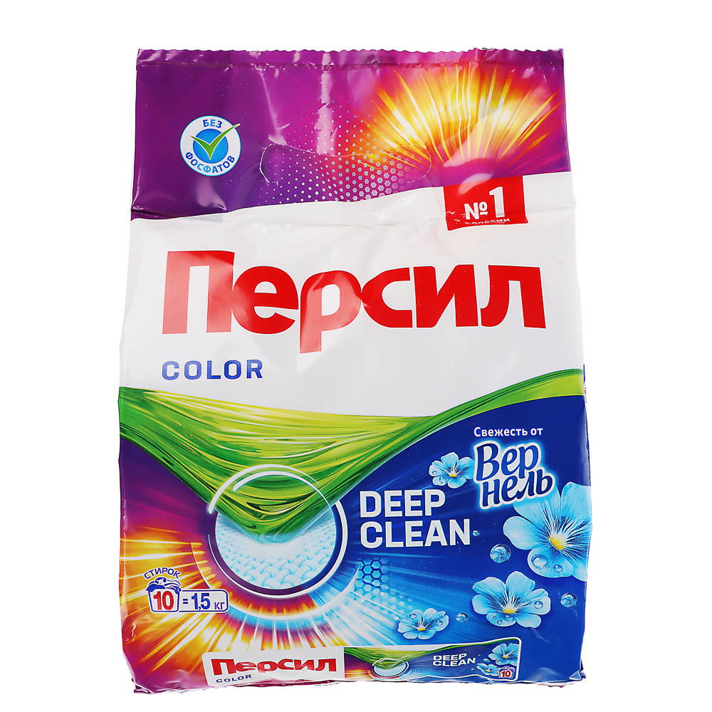 Стиральный порошок ПЕРСИЛ Color для цветного белья,п/э, 1,5 кг, арт.№ 958-146