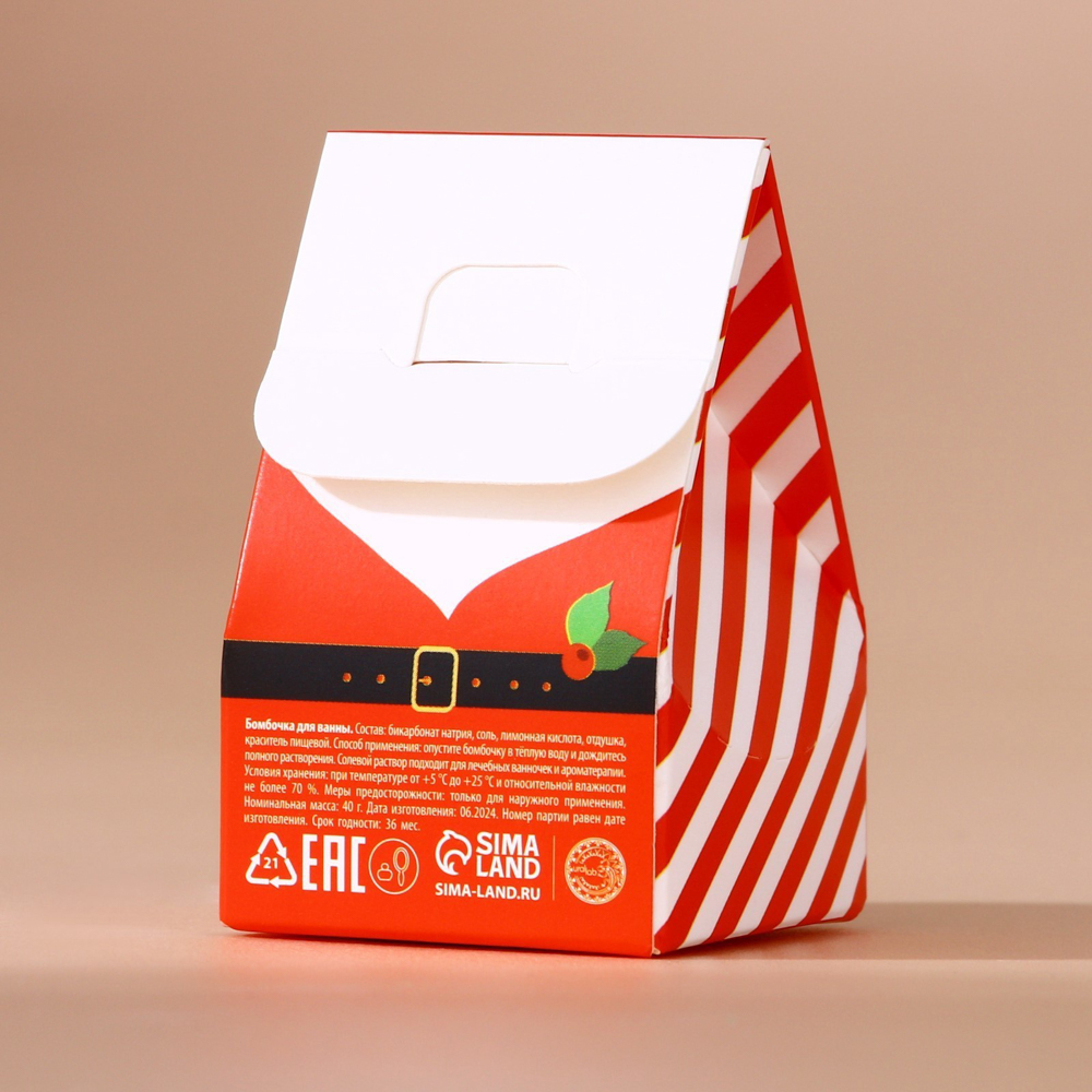 Бомбочка для ванны URAL LAB МИКС, 40г, арт.№ 953-076