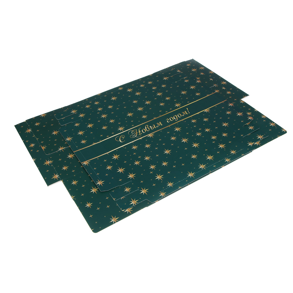 Коробка складная, 31,2x25,6x16,1 см, бумага, 5 дизайнов, арт.№ 207-231