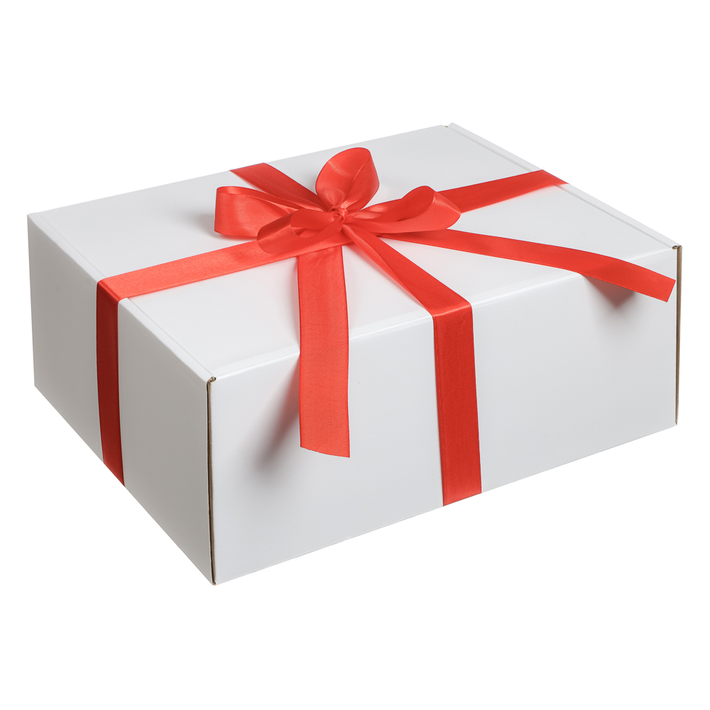 Коробка складная подарочная, 31x22x12 см, гофрокартон, 3 цвета, арт.№ 207-232