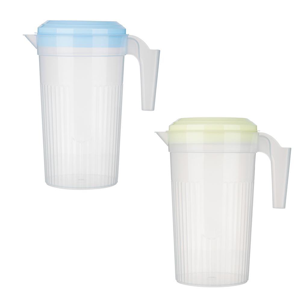 Кувшин для воды, пластик, Лайм, 2400мл, 20.5x24см, 2 цвета, арт.№ 861-533