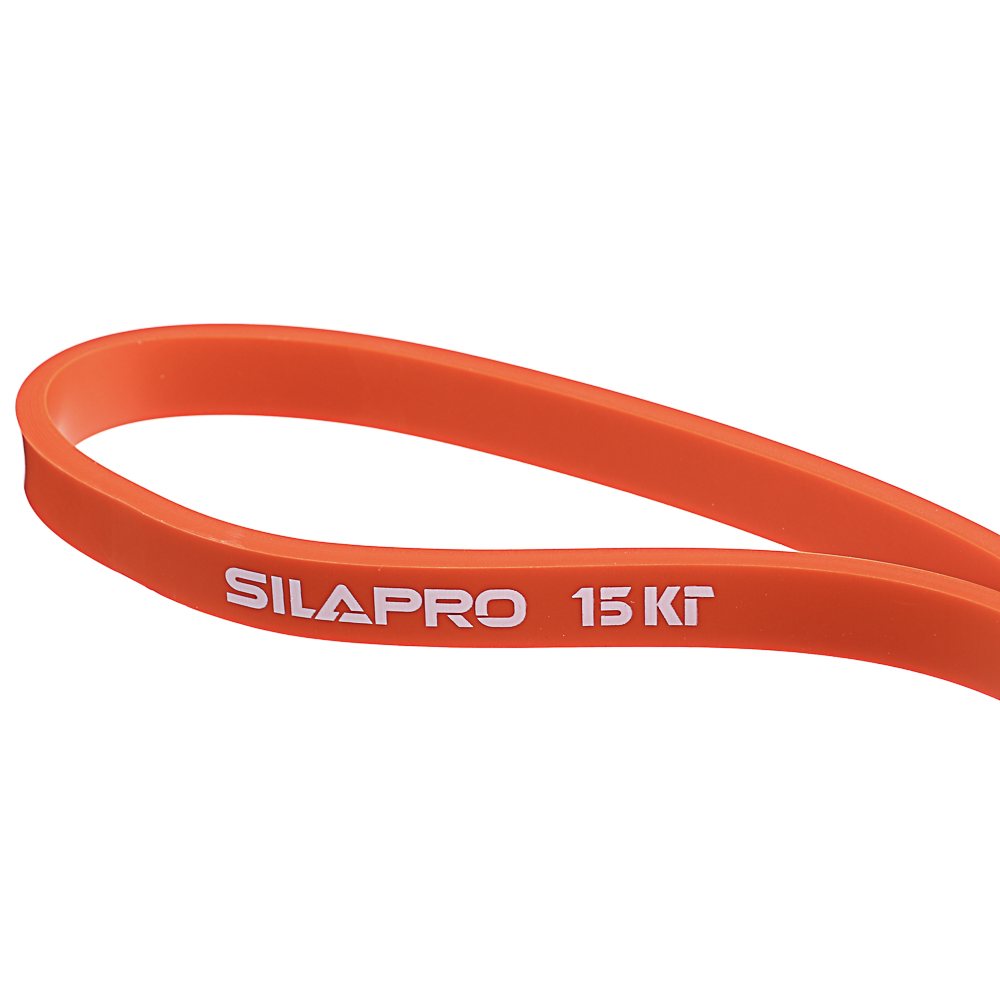 SILAPRO Лента для фитнеса силовая эластичная 208х0,45х1,3см, латекс, 15 кг, арт.№ 093-002